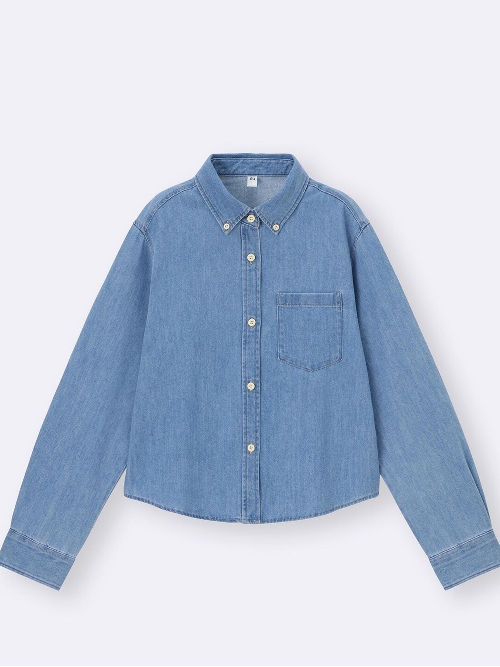 GU denim shirt size M